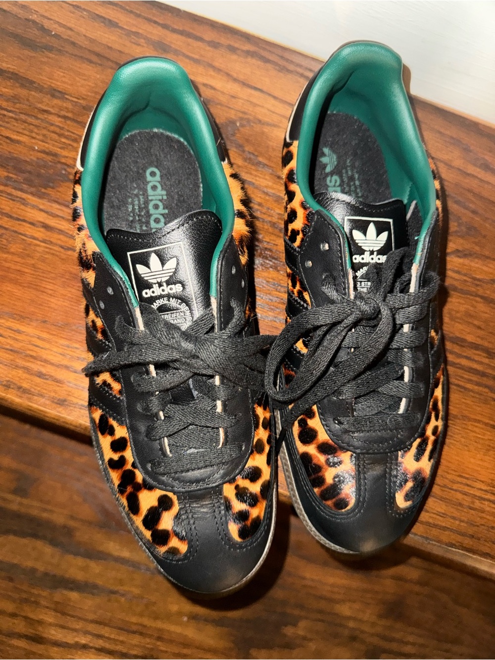 Adidas Samba OG Leopard Pony Hair Sneakers – Women’s US 8 - Picture 5 of 8